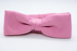 Dark Pink Bowtie Adjustable Formal Wedding Party Necktie Bow Tie Tuxedo (Online Only)