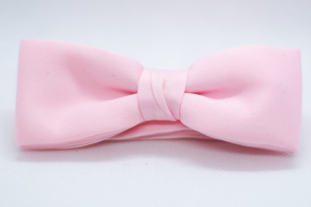 Pink Bowtie Adjustable Formal Wedding Party Necktie Bow Tie Tuxedo (Online Only)