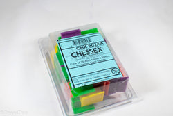 Pack of 35 Rectangle Card Stands (18mm x 20mm) - Assorted Colors CHX 802AA (Online Only)