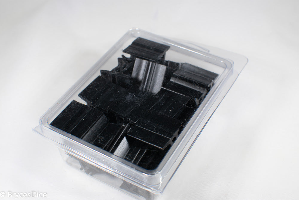 Pack of 35 Rectangle Card Stands CHX80208 (18mm x 20mm) - Black (Online Only)