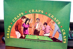 Pacific Gaming Co. Craps Game 1976 Felt Layout/Pacific 24" x 36" (Online Only)
