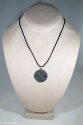 Silver Viking Icelandic Vegvisir Helmet In Runic Circle Pendant Compass Amulet Necklace (Online Only)