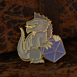 Silver Dragon Pin (ONLINE ORDER ONLY)