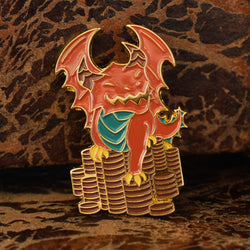 Copper Dragon Pin (ONLINE ORDER ONLY)