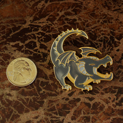 Black Dragon Pin (ONLINE ORDER ONLY)