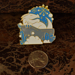 White Dragon Pin (ONLINE ORDER ONLY)