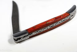 (Black) 9" Damascus Pocket Knife (Online Only)