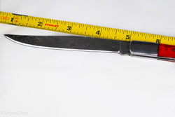 (Brown) 9" Damascus Pocket Knife (Online Only)
