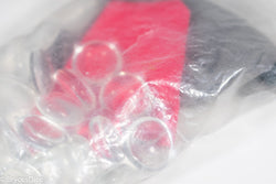 Clear Glass Stones Off-Sized Bagged (approx 25) Glass Gaming (Online Only)