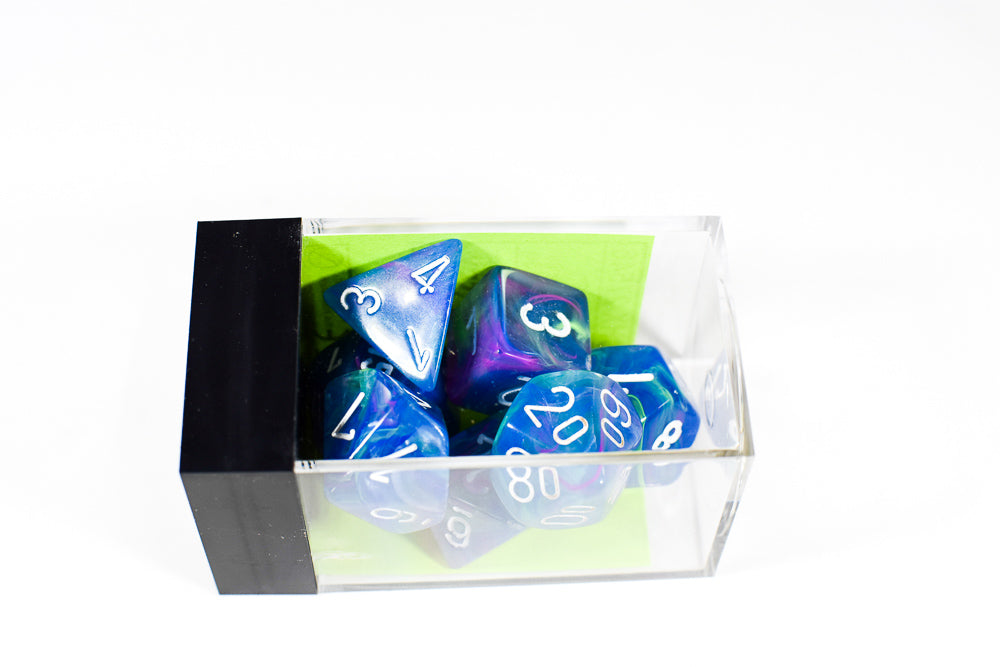 Chessex Festive Waterlily Blue/white (Multiple Options) *read description* (Online Only)