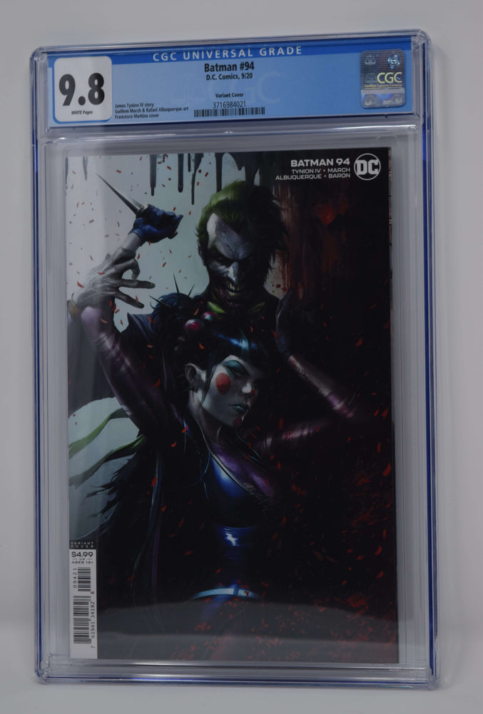 Batman #94 B Card Stock Francesco Mattina Variant (07/07/2020) DC (ONLINE ORDER ONLY)