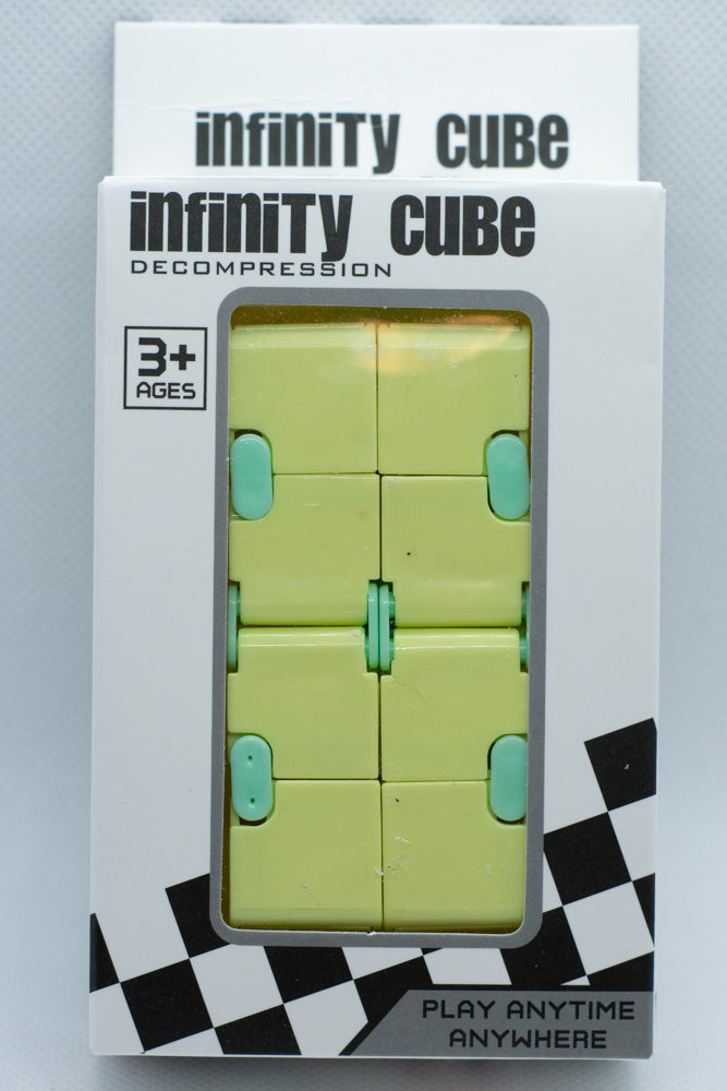 Infinity Cube (4 Colors) Toy for Reducing Stress and Anxiety Fidget Toy (Online Only)