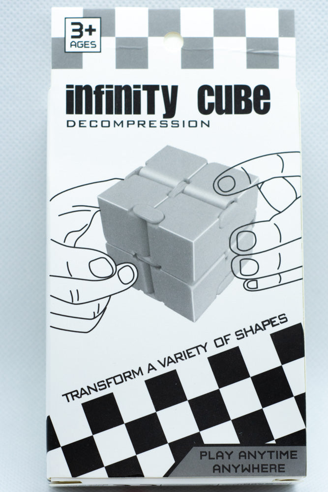 Infinity Cube (4 Colors) Toy for Reducing Stress and Anxiety Fidget Toy (Online Only)