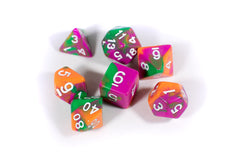 Sherbet Tri-Color Swirl Orange/Green/Purple (Online Only)