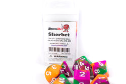 Sherbet Tri-Color Swirl Orange/Green/Purple (Online Only)