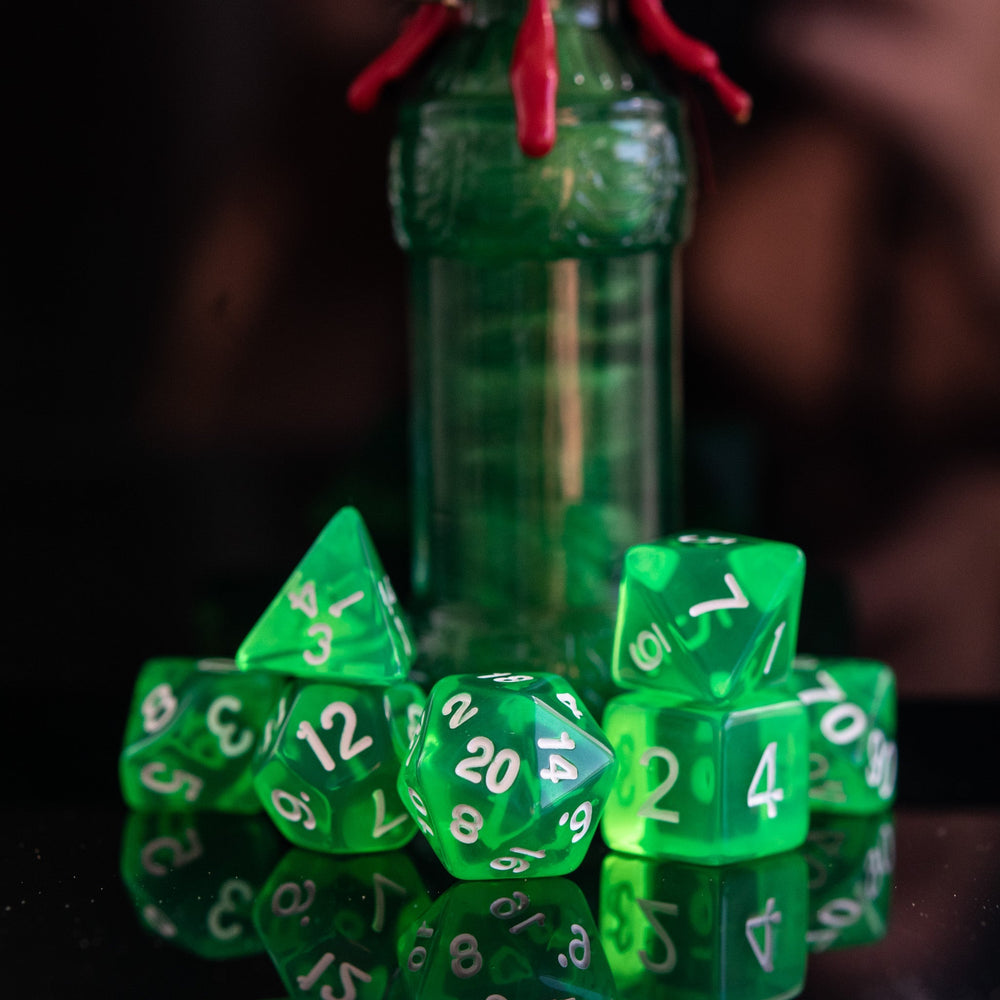 Potion of Stamina Acrylic Dice Set (ONLINE ORDER ONLY)