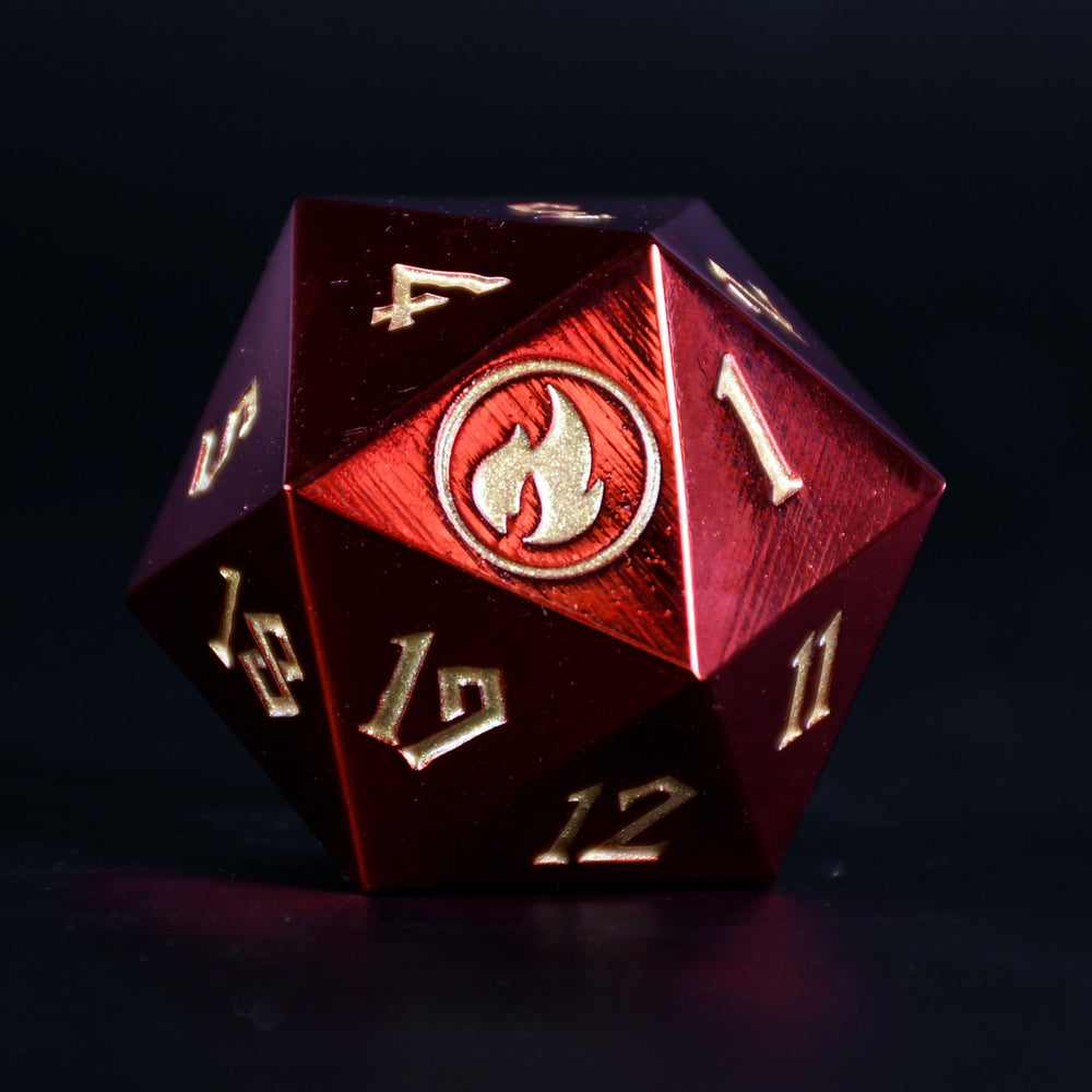 Mountain Mana Spindown Metal D20 (ONLINE ORDER ONLY)