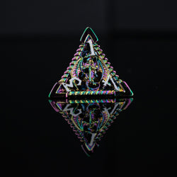 Dragonguard Hollow Metal Dice Set - Iridescent (ONLINE ORDER ONLY)