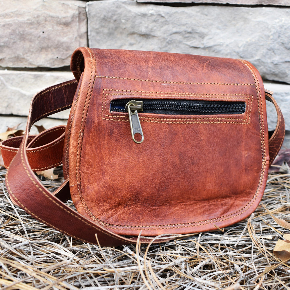 The Rogue Leather Satchel - Small (Tan) (ONLINE ORDER ONLY)
