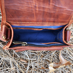 The Rogue Leather Satchel - Small (Tan) (ONLINE ORDER ONLY)