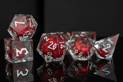 Pre-Order || Ruby Slipper Liquid Core Dice Set