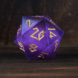 Purple Mage Liquid Core 50mm D20 (ONLINE ORDER ONLY)