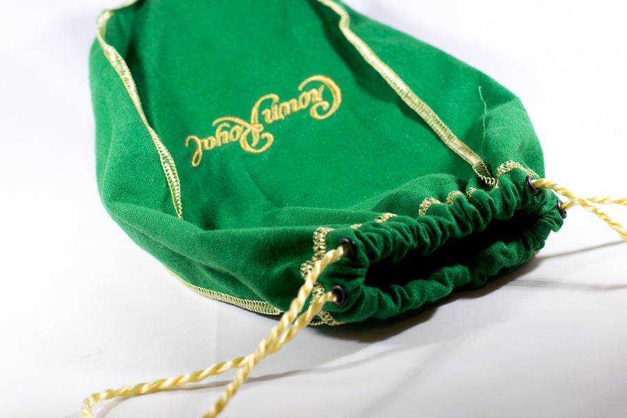 Purple and/or Green Crown Royal Gift Bag  Dice Bag  Lining Counter Pouch (Online Only)