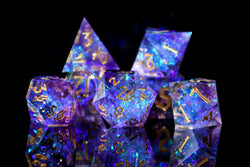 PRE-ORDER || Astral Projection Sharp-Edged Resin Dice Set