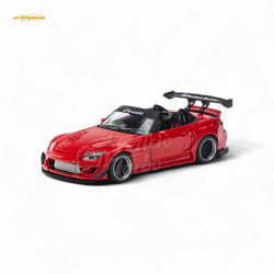 MicroTurbo Honda S2000 Pandem Rocket Bunny Red 1:64