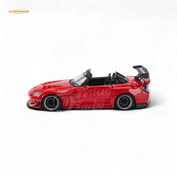 MicroTurbo Honda S2000 Pandem Rocket Bunny Red 1:64