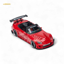 MicroTurbo Honda S2000 Pandem Rocket Bunny Red 1:64