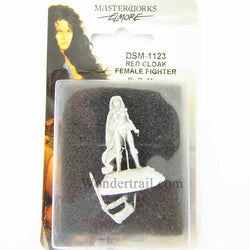DSM1123 Cloak Female Fighter Miniature Elmore Masterwork (ONLINE ORDER ONLY)