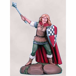 DSM1142 Female Cleric with Mace Avalyne The Life Giver Miniature (ONLINE ORDER ONLY)