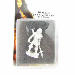 DSM1203 Taan with Spear Miniature Elmore Masterwork (ONLINE ORDER ONLY)