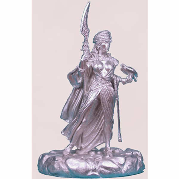 DSM2102 Desert Wing Female Warrior with Hawk Miniature (ONLINE ORDER ONLY)