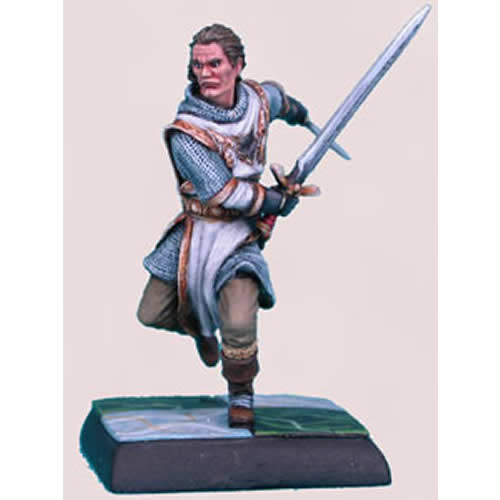 DSM2105 Dual Wield Knight Miniature Parkinson Masterworks (ONLINE ORDER ONLY)