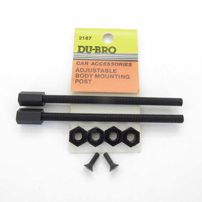 DUB2167 Car Body Mounts Du-Bro (ONLINE ORDER ONLY)