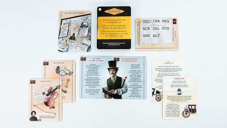 Decktective: Lock Up Sherlock Holmes!