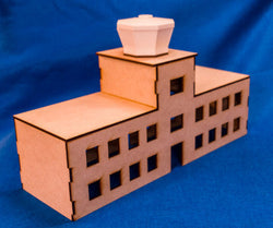 15mm Airport Terminal Building with Control Tower - 15MMDF167 (Online Order Only)
