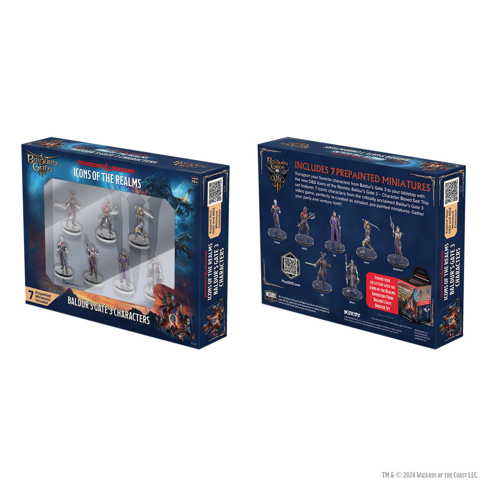 D&D Icons of the Realms: Baldur's Gate 3 - Character Boxed Set (ONLINE ORDER ONLY)