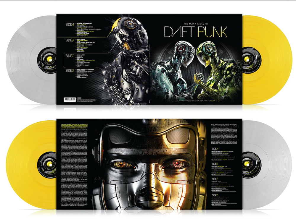 The Many Faces of Daft Punk (2LP | Color Vinyl) [Vinyl] (ONLINE ORDER ONLY)