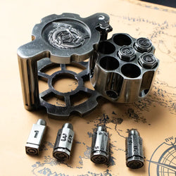 7PCS DND Metal Revolver Dice (Online Order Only)