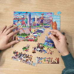 Dallas-Fort Worth 210 Piece Jigsaw Puzzle Boardwalk (ONLINE ORDER ONLY)