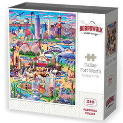 Dallas-Fort Worth 210 Piece Jigsaw Puzzle Boardwalk (ONLINE ORDER ONLY)