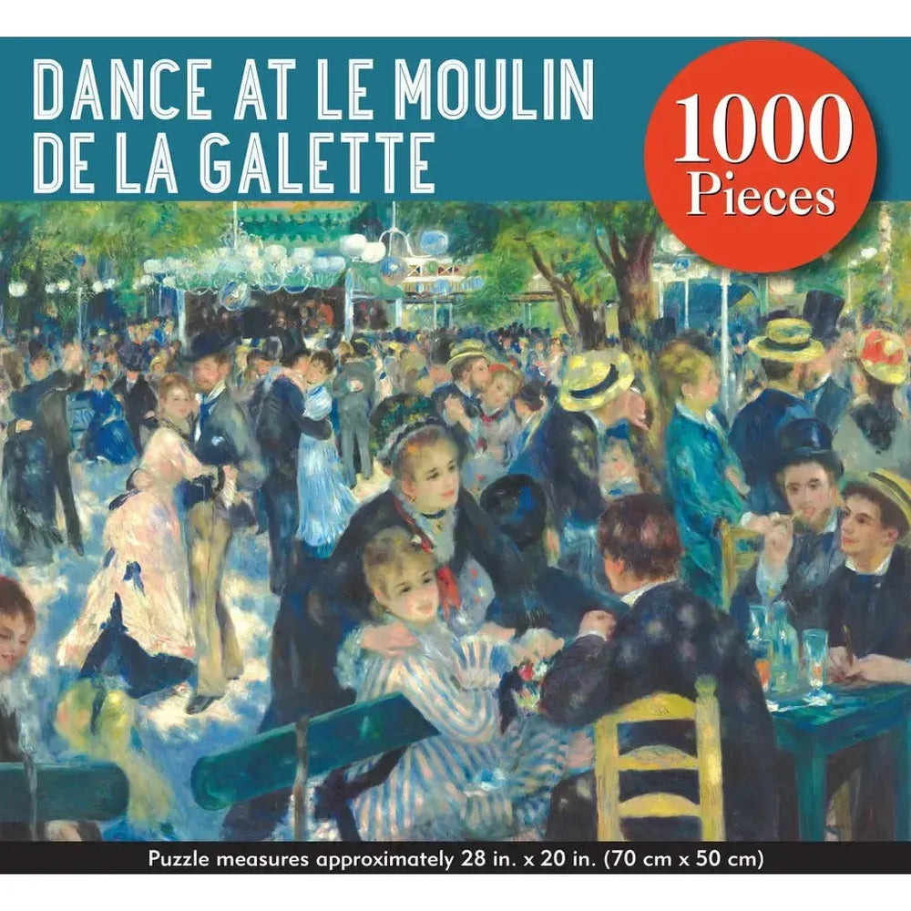 Dance At Le Moulin De La Galette 1000 Piece Jigsaw Puzzle Peter Pauper (ONLINE ORDER ONLY)
