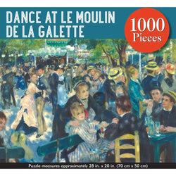 Dance At Le Moulin De La Galette 1000 Piece Jigsaw Puzzle Peter Pauper (ONLINE ORDER ONLY)