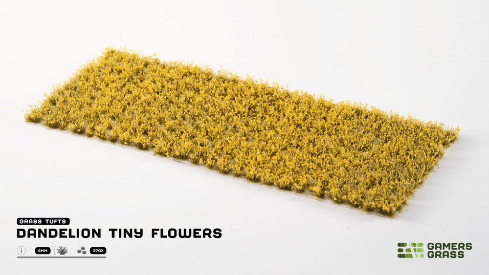 Gamers Grass | Tiny Flower Tuft Set | Dandelion (ONLINE ORDER ONLY)