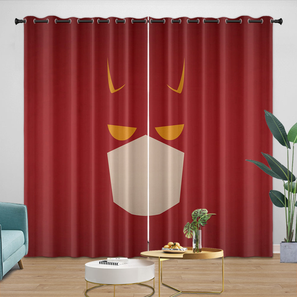 Daredevil Curtains Pattern Blackout Window Drapes Room Decoration (ONLINE ORDER ONLY)