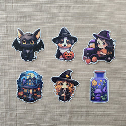 Cute Halloween Stickers Series 2 (ONLINE ORDER ONLY)