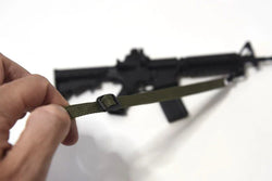 GoatGuns Miniature Sling, Green, Adjustable, for Mini AR & AK SLING-GREEN (ONLINE ORDER ONLY)